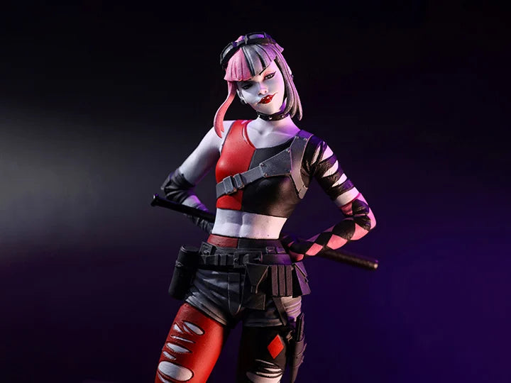 Harley Quinn Red, White & Black Statues - 1/10 Scale Harley Quinn By Simone Di Meo (Resin)