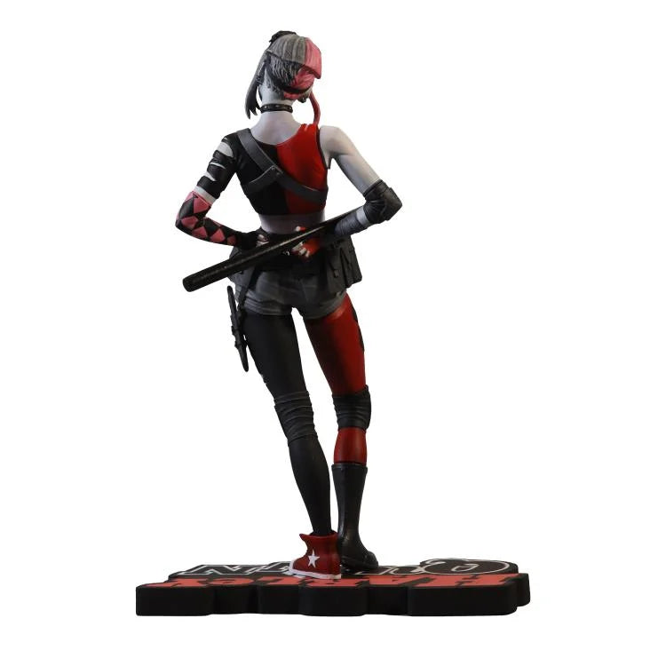 Harley Quinn Red, White & Black Statues - 1/10 Scale Harley Quinn By Simone Di Meo (Resin)