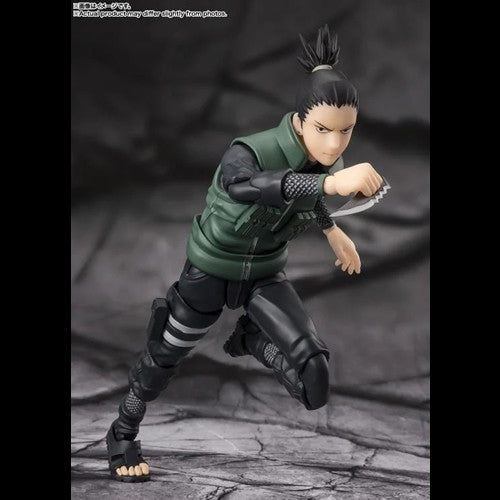 S.H.Figuarts Figures - Naruto: Shippuden - Shikamaru Nara (Brilliant Strategist) - Tamashii Nations