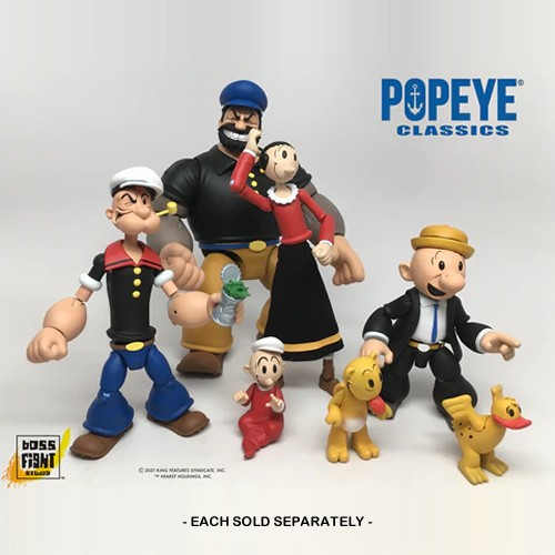 Popeye Classics Figures - W01 - 1/12 Scale Castor Oyl - Boss Fight Studio