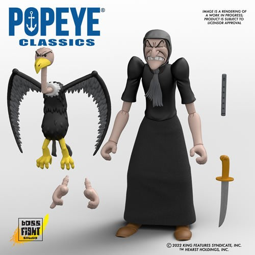 Popeye Classics Figures - W02 - 1/12 Scale Sea Hag - Boss Fight Studio