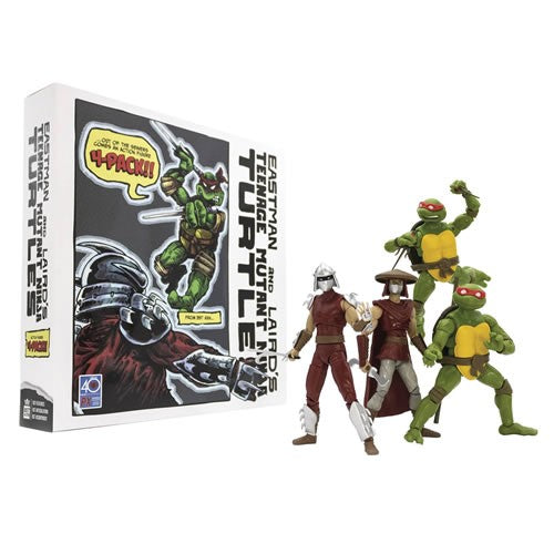 BST AXN Best Action Figures - TMNT - Mirage Comics - 5" Classic Comic 4-Pack #02 Exclusive - The Loyal Subjects