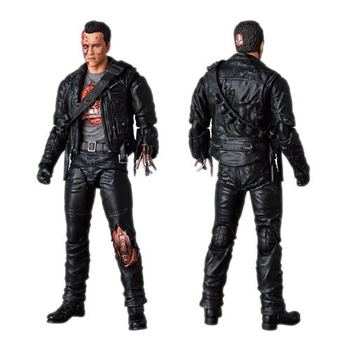 Figuras de acción Miracle (MAFEX) - Terminator 2 - T-800 (versión dañada)