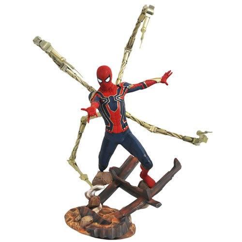 Avengers 3 Infinity War Movie - Iron Spider Spider Man Premier Collection Statues - Marvel - dst