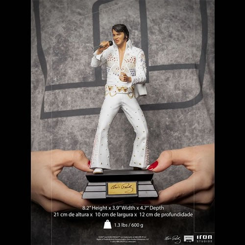 Art Scale 1/10 Scale Statues - Elvis Presley - 1973 Aloha From Hawaii - Iron Studios