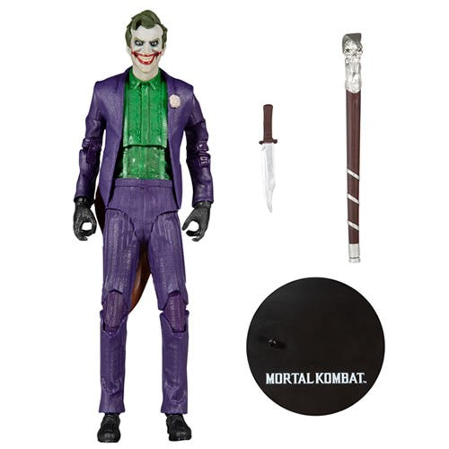 Figuras de Mortal Kombat - S07 - Figura de acción MKXI The Joker a escala de 7"