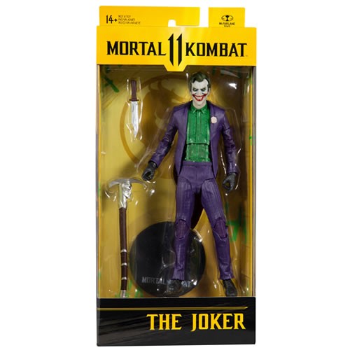 Figuras de Mortal Kombat - S07 - Figura de acción MKXI The Joker a escala de 7"