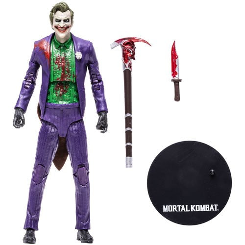 Figuras de Mortal Kombat - S08 - Figura de acción MKXI The Joker (Bloody) a escala de 7"
