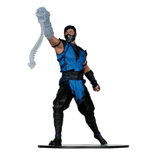 Figuras posadas de Mortal Kombat 1: figura de acción de Sub-Zero a escala 1/6