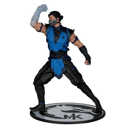 Figuras posadas de Mortal Kombat 1: figura de acción de Sub-Zero a escala 1/6