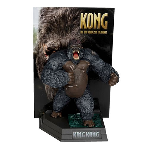 Figuras de Movie Maniacs - King Kong (película de 2005) - Figura de King Kong a escala de 6" (figura posada) Mcfarlane