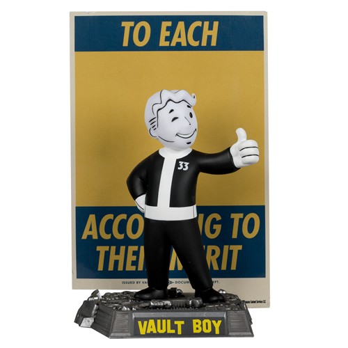 Movie Maniacs Figures - Fallout (Amazon) - 6" Scale Lucy, Maximus, The Ghoul & Vault Boy 4-Pack Action Figures