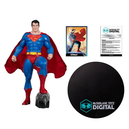 Superman a escala 1/6 de Jim Lee con estatuas digitales coleccionables de DC Direct (MTD)