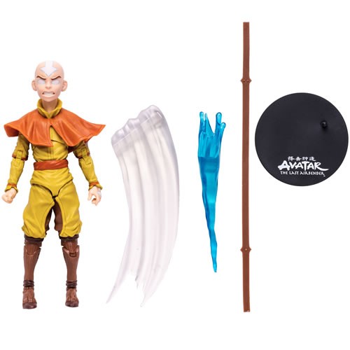 Avatar: The Last Airbender Figures - 7" Scale Aang Avatar State (Gold Label) Mcfarlane