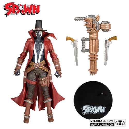 Spawn   - S02 - 7" Scale Gunslinger (Gatling Gun) Figure - Mcfarlane