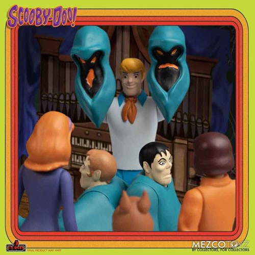 Scooby-Doo Friends & Foes Deluxe Boxed Set 5 Points Figures - Mezco