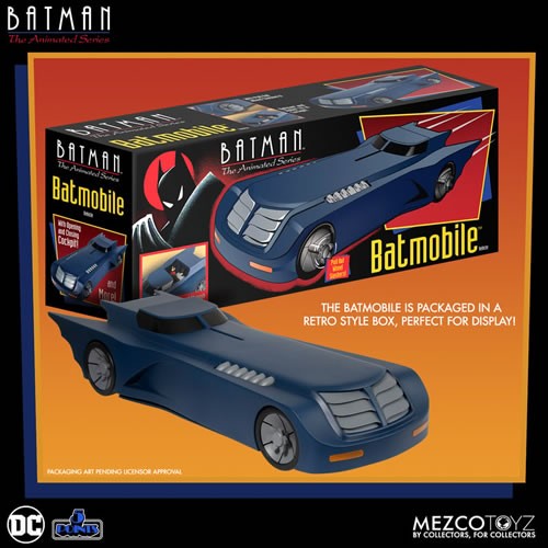 5 Points Vehicles - DC - Batman: The Animated Series - Batmobile Mezco