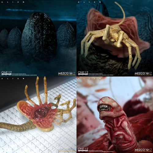 One:12 Collective Figures - Alien - Xenomorph Deluxe Action Figure - Mezco