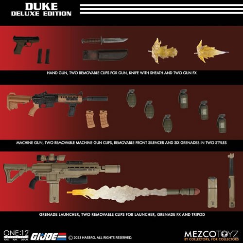 One:12 Collective Figures - G.I. Joe - Duke (Deluxe Edition) Mezco
