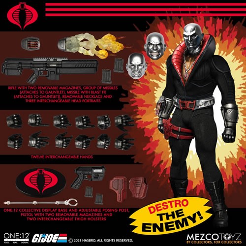 One:12 Collective Figures - G.I. Joe - Destro Mezco