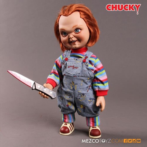 Chucky: Child's Play - Muñeco parlante Chucky burlón a gran escala de 15"