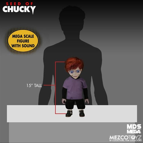 M.D.S. Figures - Seed Of Chucky - 15" Mega Scale Glen Talking Doll - Mezco