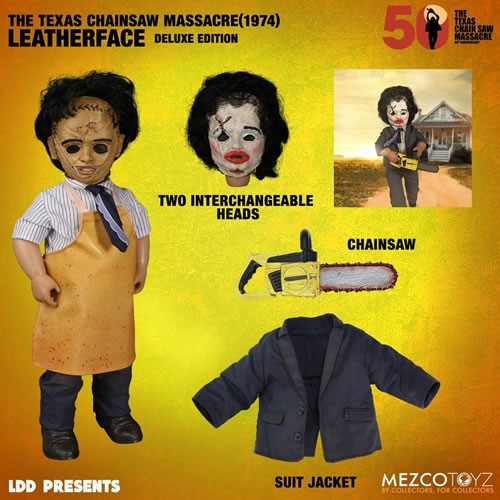 LDD Presents Figures - The Texas Chainsaw Massacre (1974) - Leatherface Deluxe Edition - Mezco