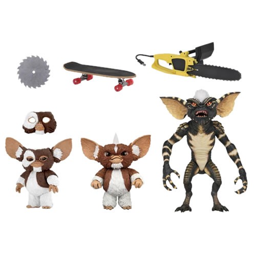 Gremlins 7" Scale Figures - Evolution Of A Gremlin 40th Anniversary Box Set - NECA
