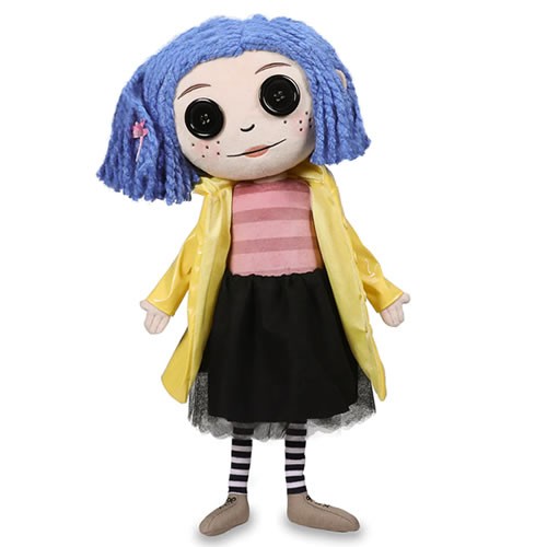 Coraline Plush - 24" Coraline Premium Plush Doll In Gift Box -Kidrobot