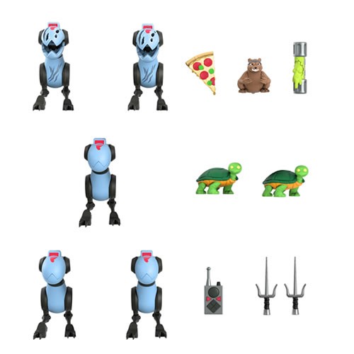 S7 ULTIMATES! Figures - TMNT - W06 - Mouser Pack - Super7