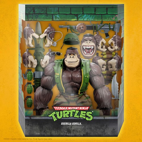 S7 ULTIMATES! Figures - TMNT - W07 - Guerrilla Gorilla - Super7