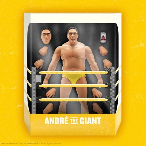 S7 ULTIMATES! Figures - Andre The Giant (Yellow Trunks) - Super7