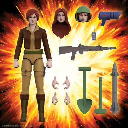 S7 ULTIMATES! Figures - G.I. Joe - W05 - Cover Girl (Cartoon Accurate) - Super7