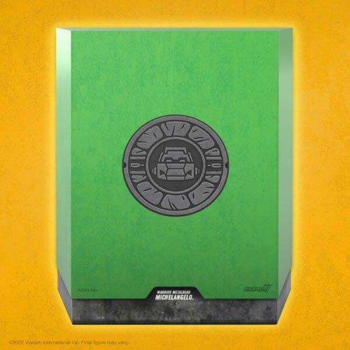 S7 ULTIMATES! Figures - TMNT - W07 - Warrior Metalhead Michelangelo - Super7