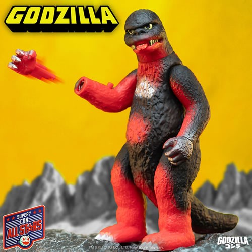 S7 ULTIMATES! Figures - Toho - Shogun Godzilla (Vintage Red) - Super7