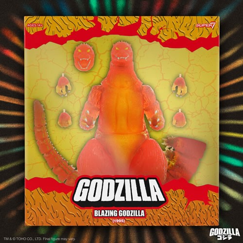 S7 ULTIMATES! Figures - Toho - Godzilla Vs Destoroyah - Blazing Godzilla - Super7