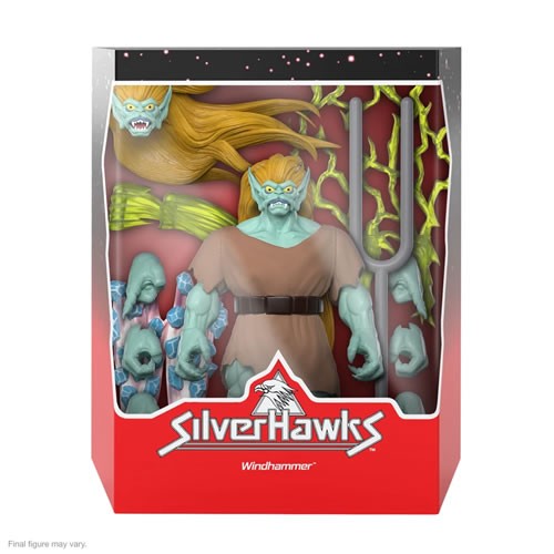 S7 ULTIMATES! Figures - SilverHawks - W02 - Windhammer - Super7