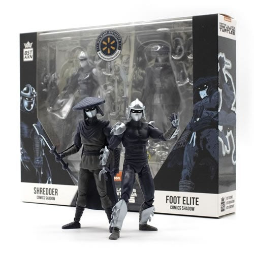 Best Action Figures - TMNT - 5" Shredder & Foot Soldier Shadow Villains 2-Pack (SDCC 2022) The Loyal Subjects