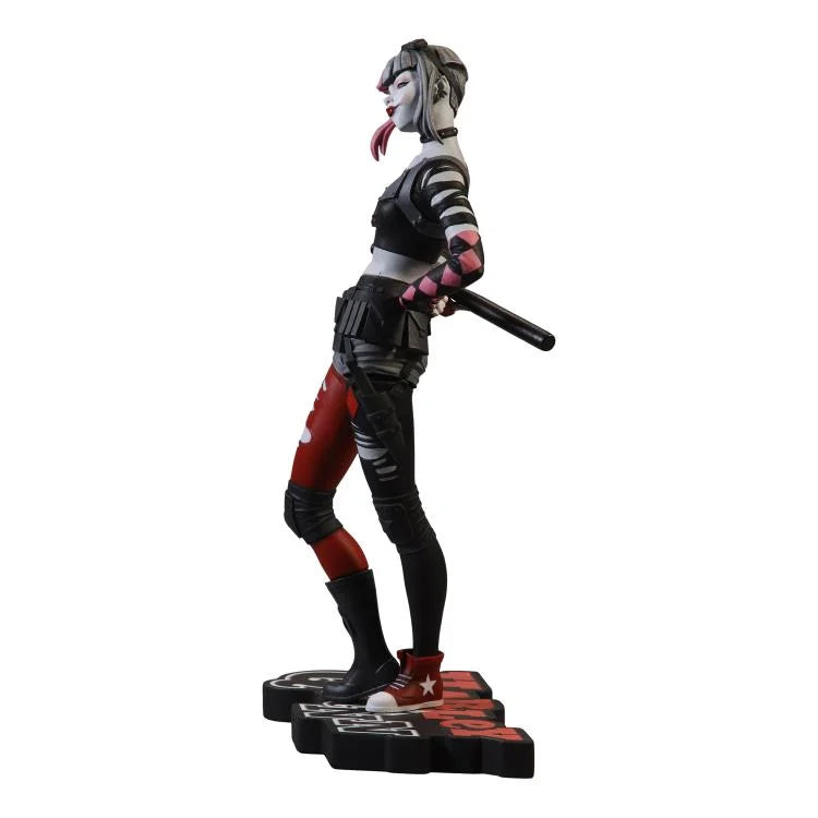 Harley Quinn Red, White & Black Statues - 1/10 Scale Harley Quinn By Simone Di Meo (Resin)