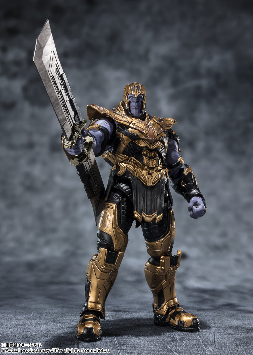 S.H.Figuarts Figures - Marvel - AVN 4 Endgame Movie - Thanos (Five Years Later 2023 Edition)