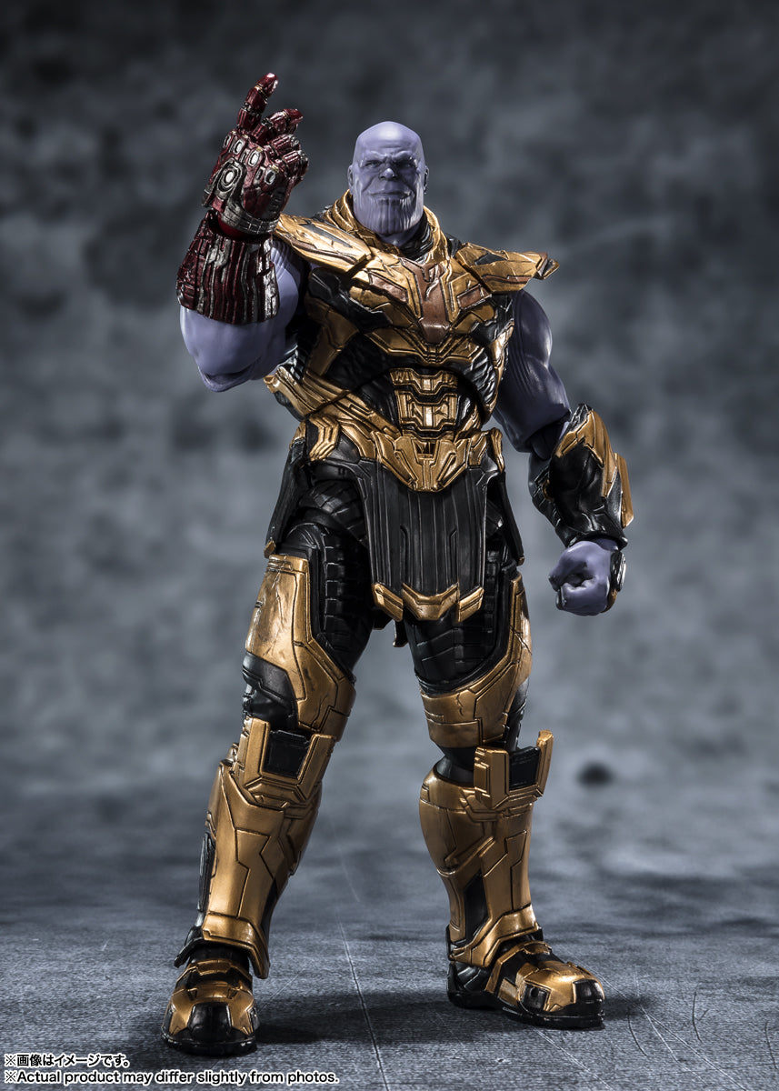 S.H.Figuarts Figures - Marvel - AVN 4 Endgame Movie - Thanos (Five Years Later 2023 Edition)