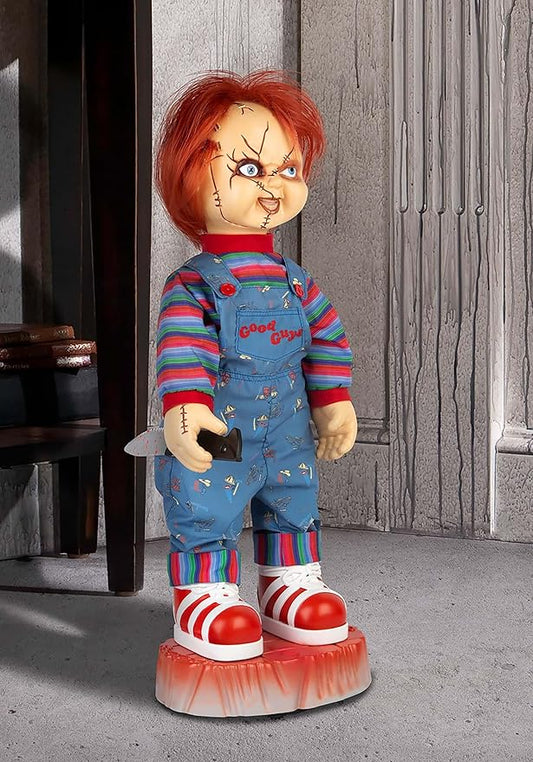Gemmy Animated Life-Size Chucky Motion and Sound Activated