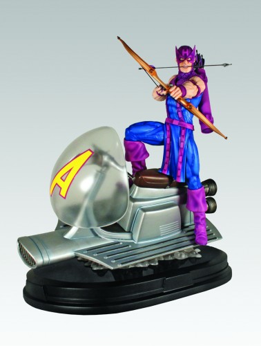 Marvel Statue - Hawkeye on Sky-Cycle Statue - Gentle Giant