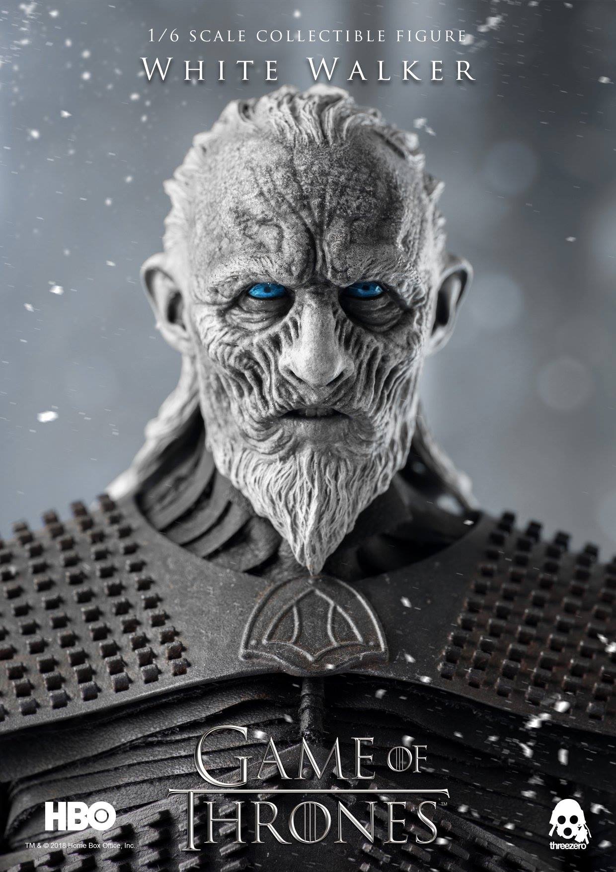 THREEZERO Game Of Thrones Figures - 1/6 Scale White Walker Regular Edition