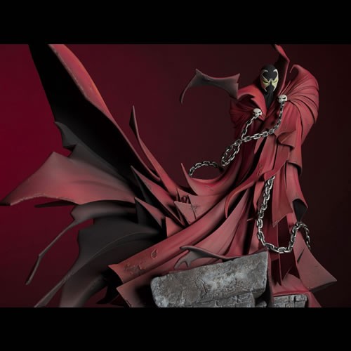 DC Direct Spawn Statues - 30th Anniversary - Spawn/Batman #01 - 1/8 Scale Spawn By Greg Capullo Resin Statue
