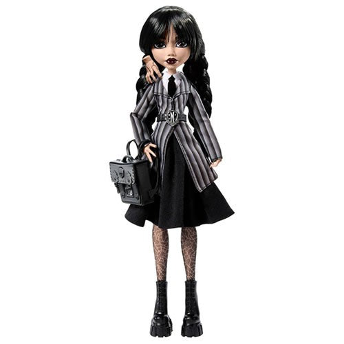 Muñecas Monster High - Miércoles (Serie de TV 2022) - Muñeca Miércoles Addams de 10,5"