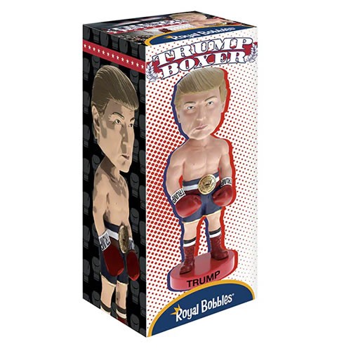 Royal Bobbles Bobbleheads Figures - Donald Trump Bobblehead (Boxer)