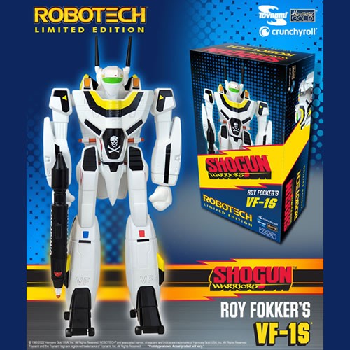 Robotech Figures - 24" Shogun Warriors Roy Fokker's VF-1S Limited Edition Retro Figure - Toynami