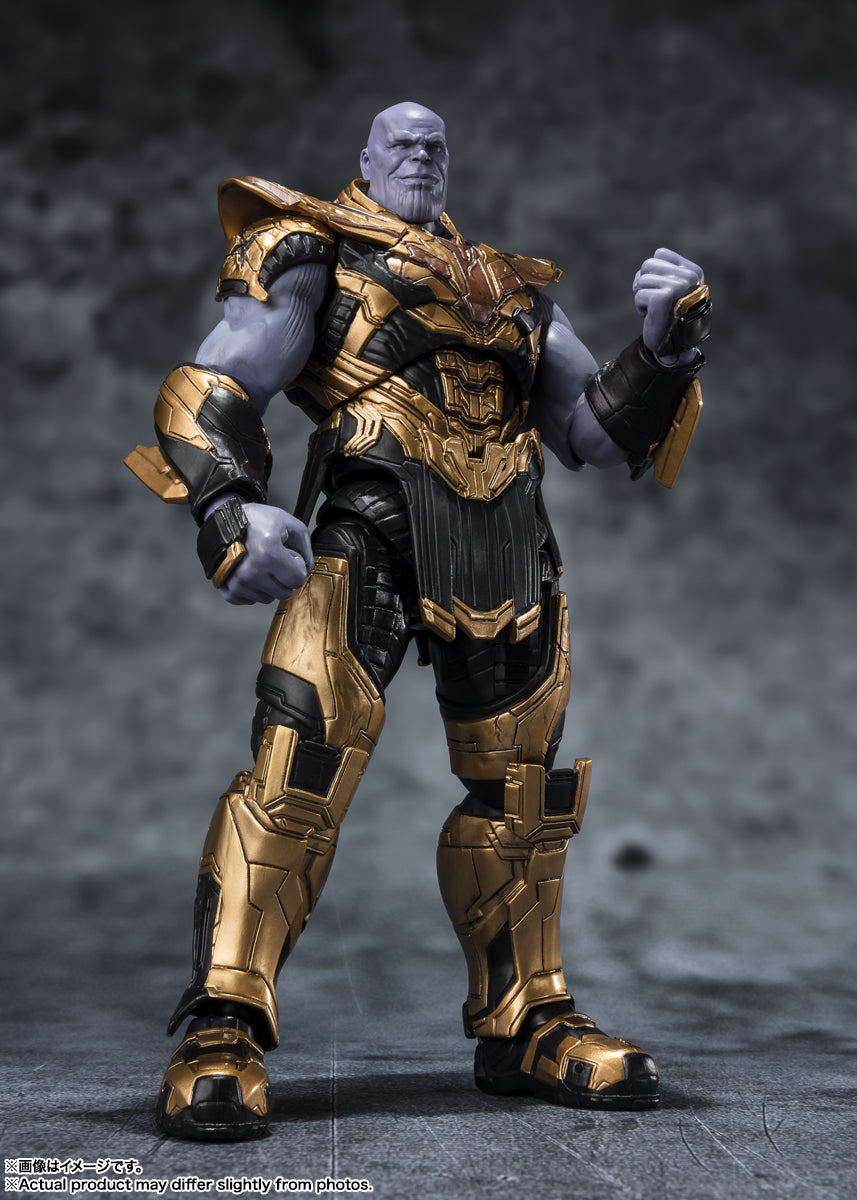 S.H.Figuarts Figures - Marvel - AVN 4 Endgame Movie - Thanos (Five Years Later 2023 Edition)